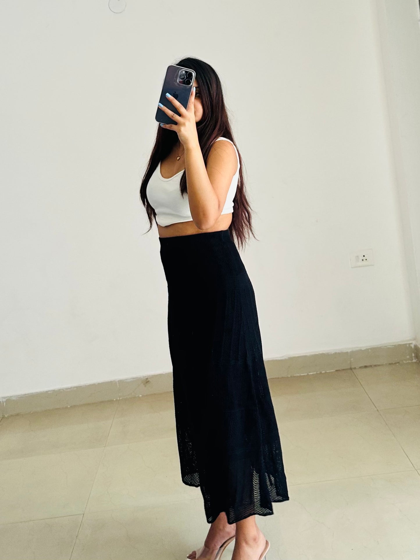 Black skirt