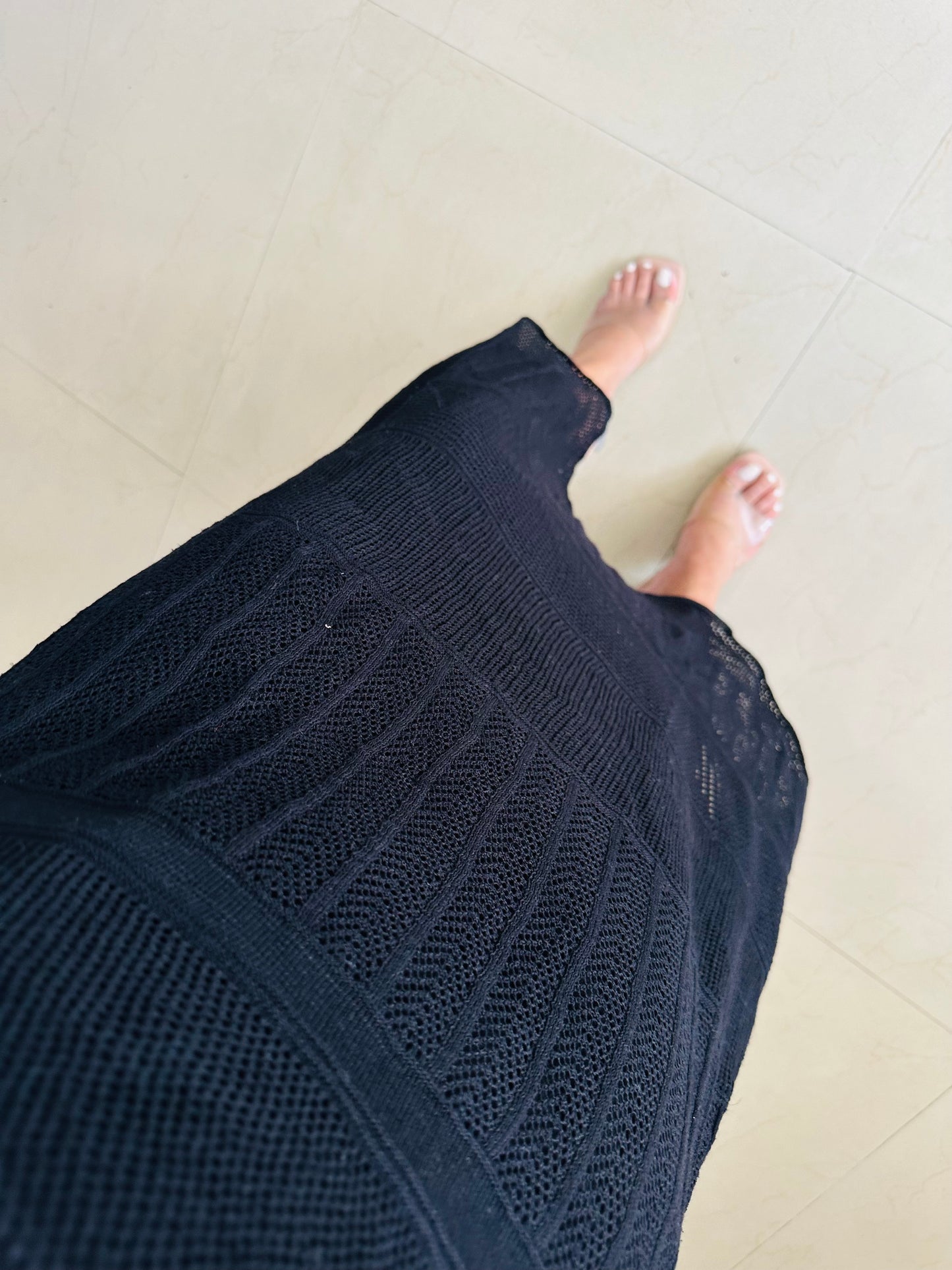 Black skirt