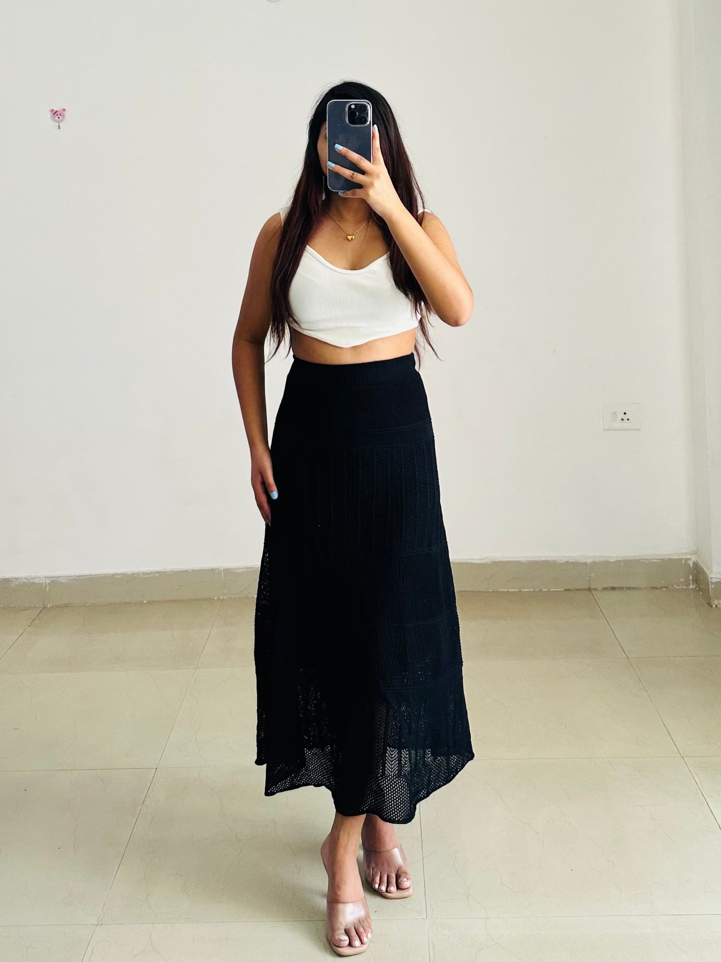 Black skirt