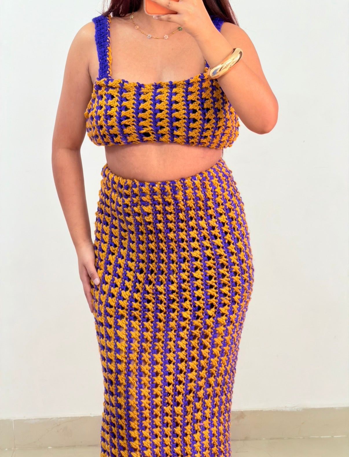 Pretty crochet set