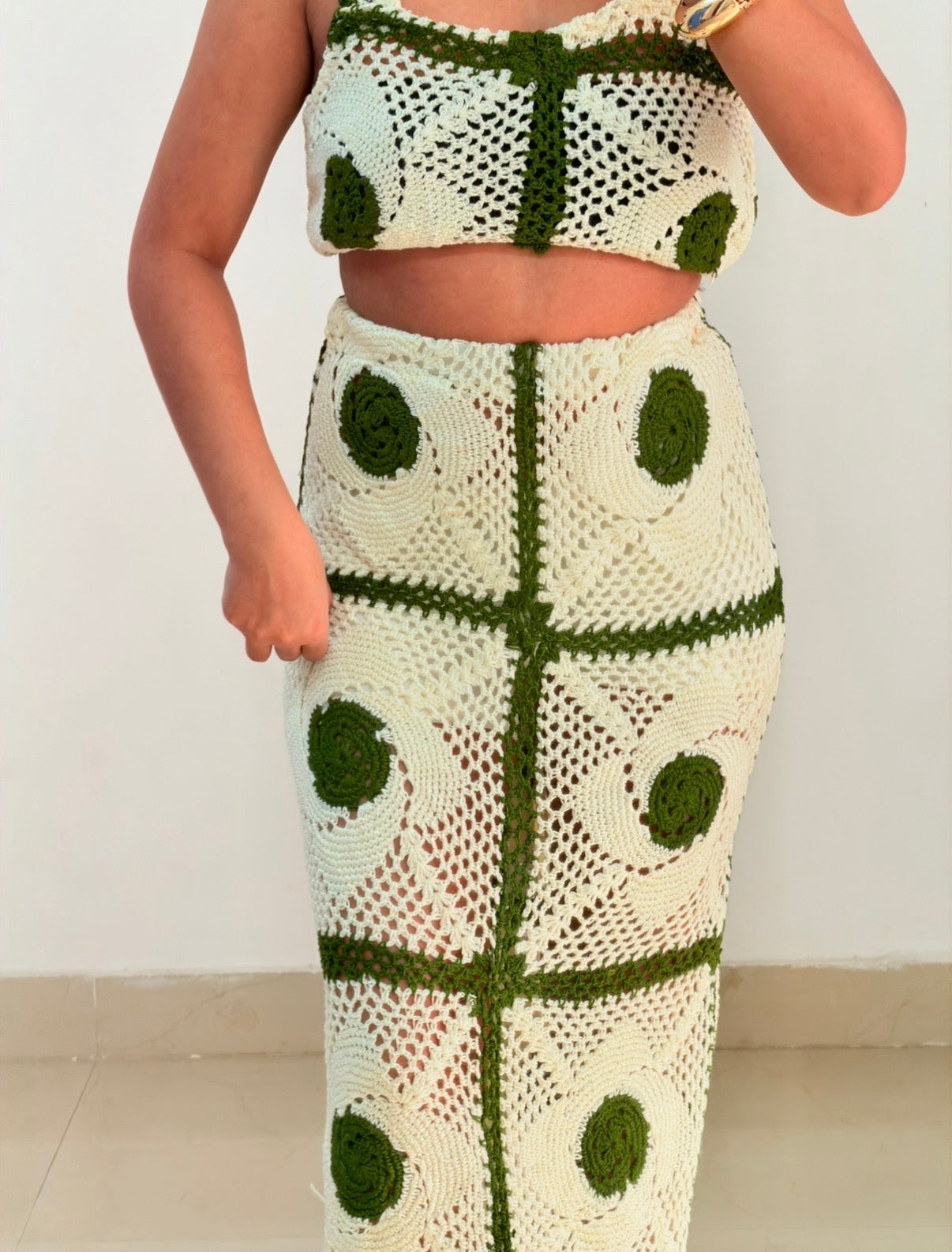 White green set