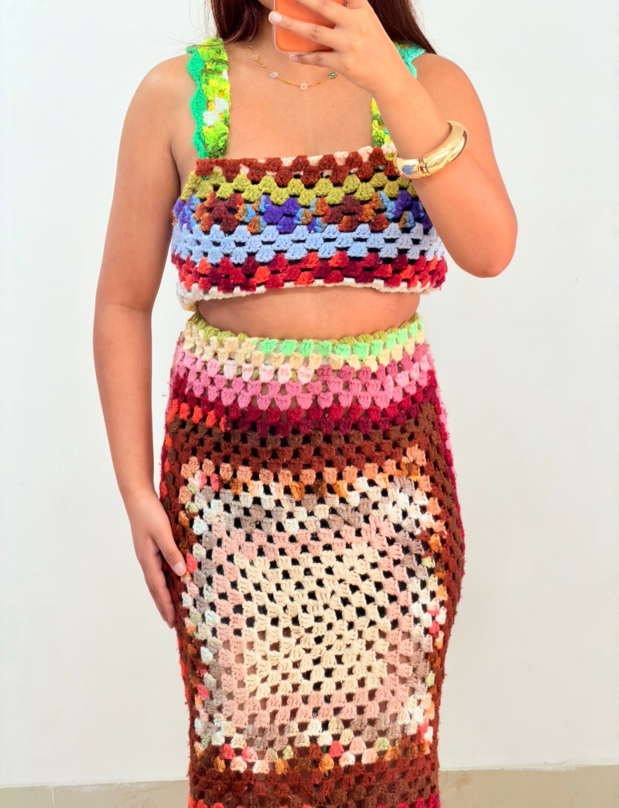 Pretty crochet set