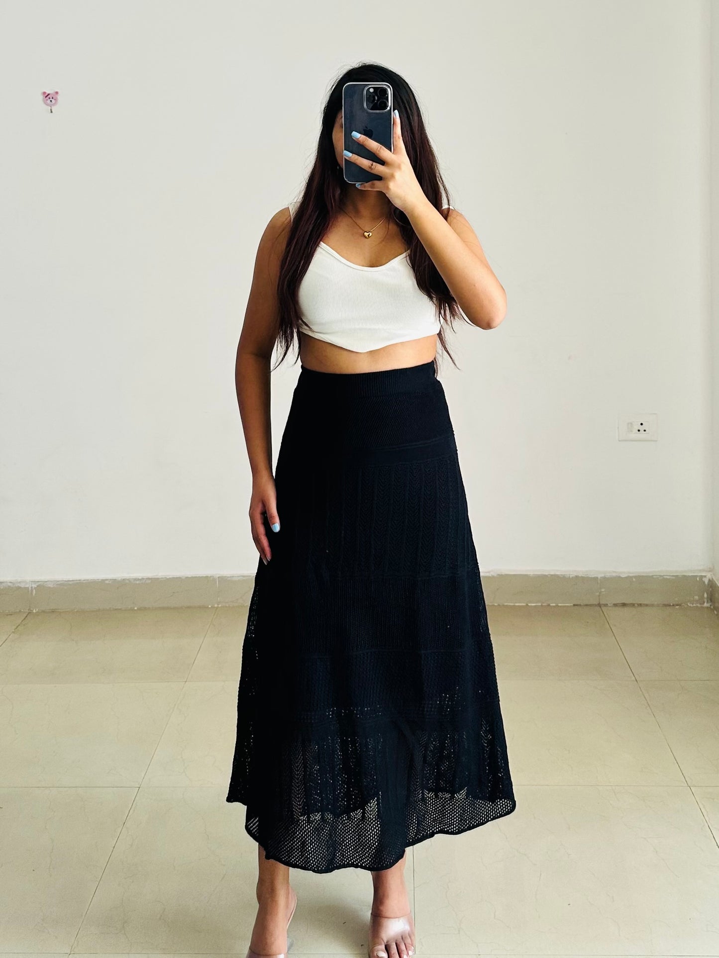 Black skirt