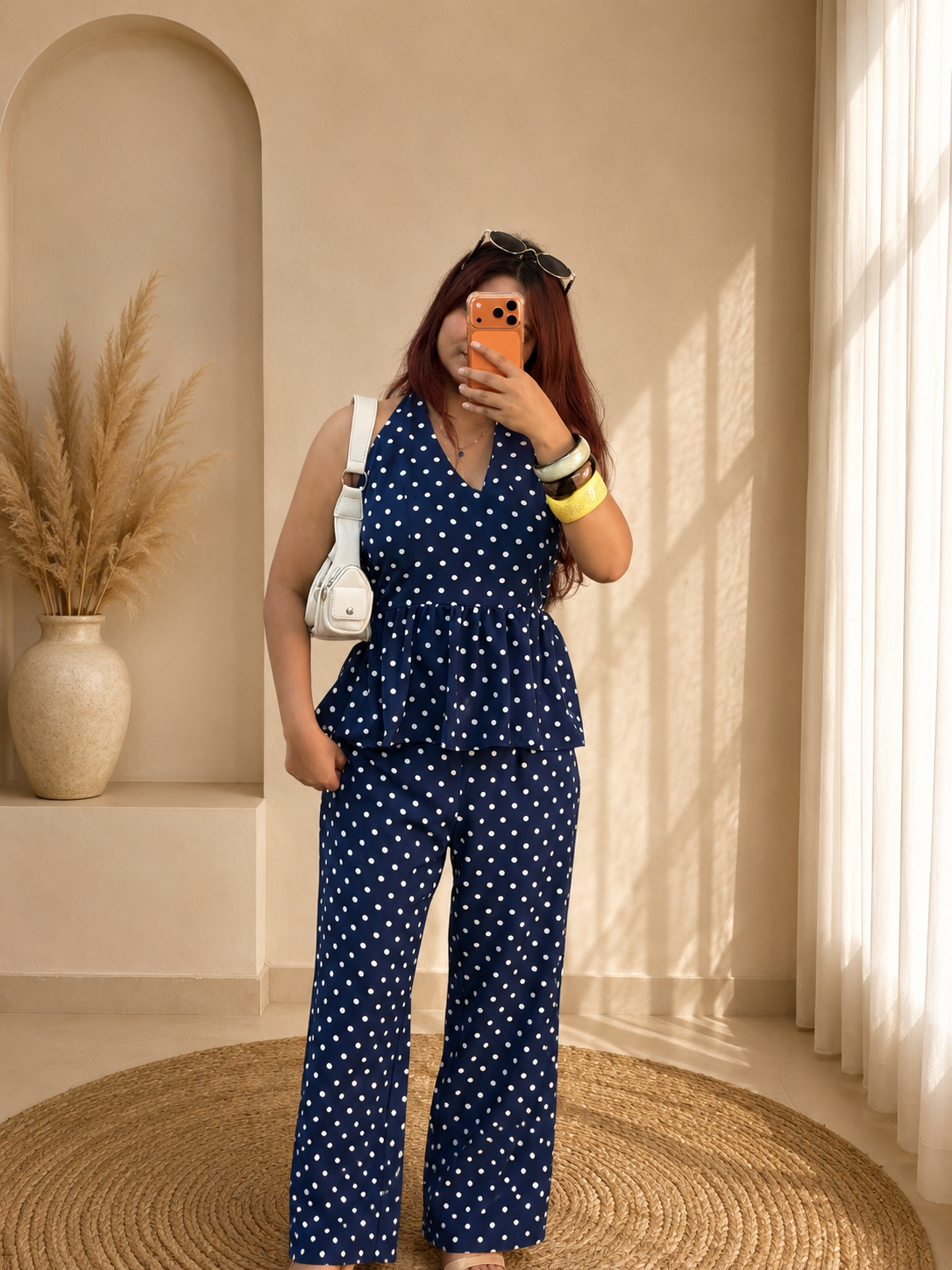 Polka dot co-ord set