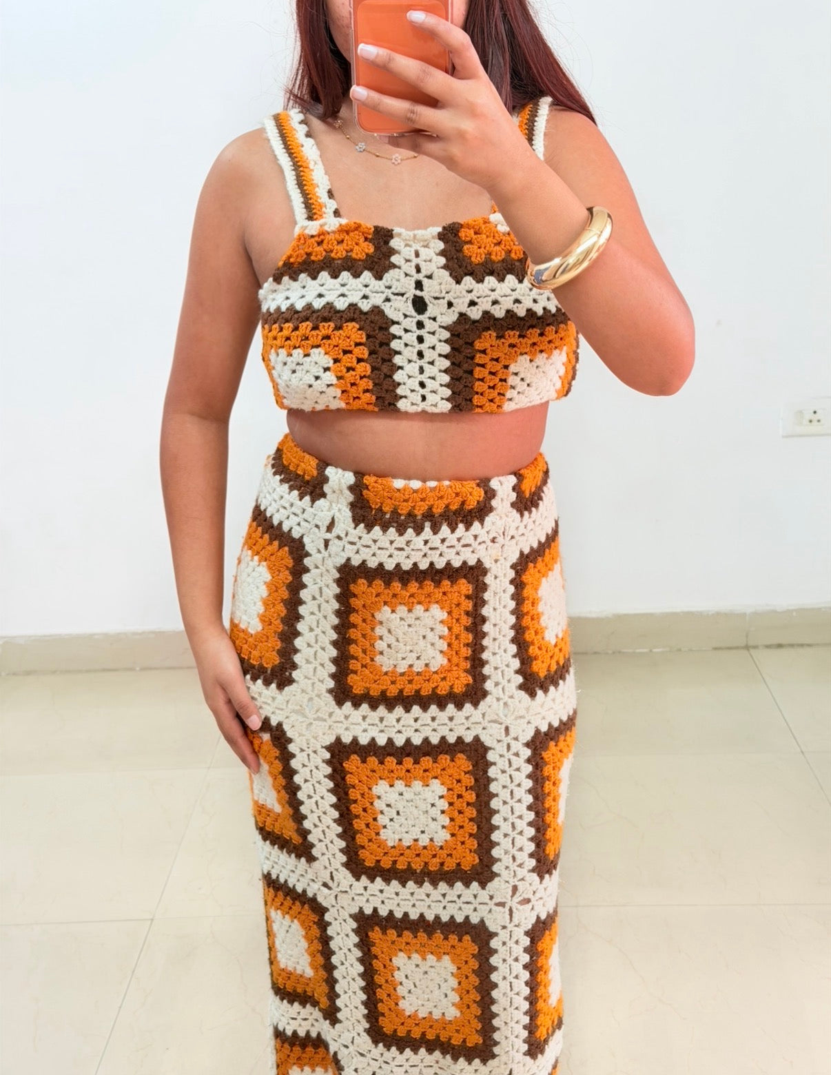 Pretty crochet set