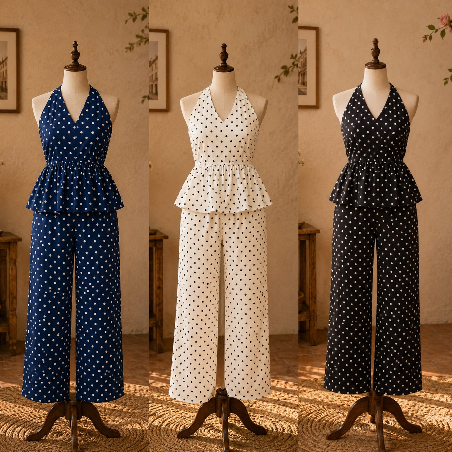 Polka dot co-ord set