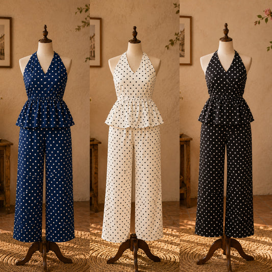 Polka dot co-ord set