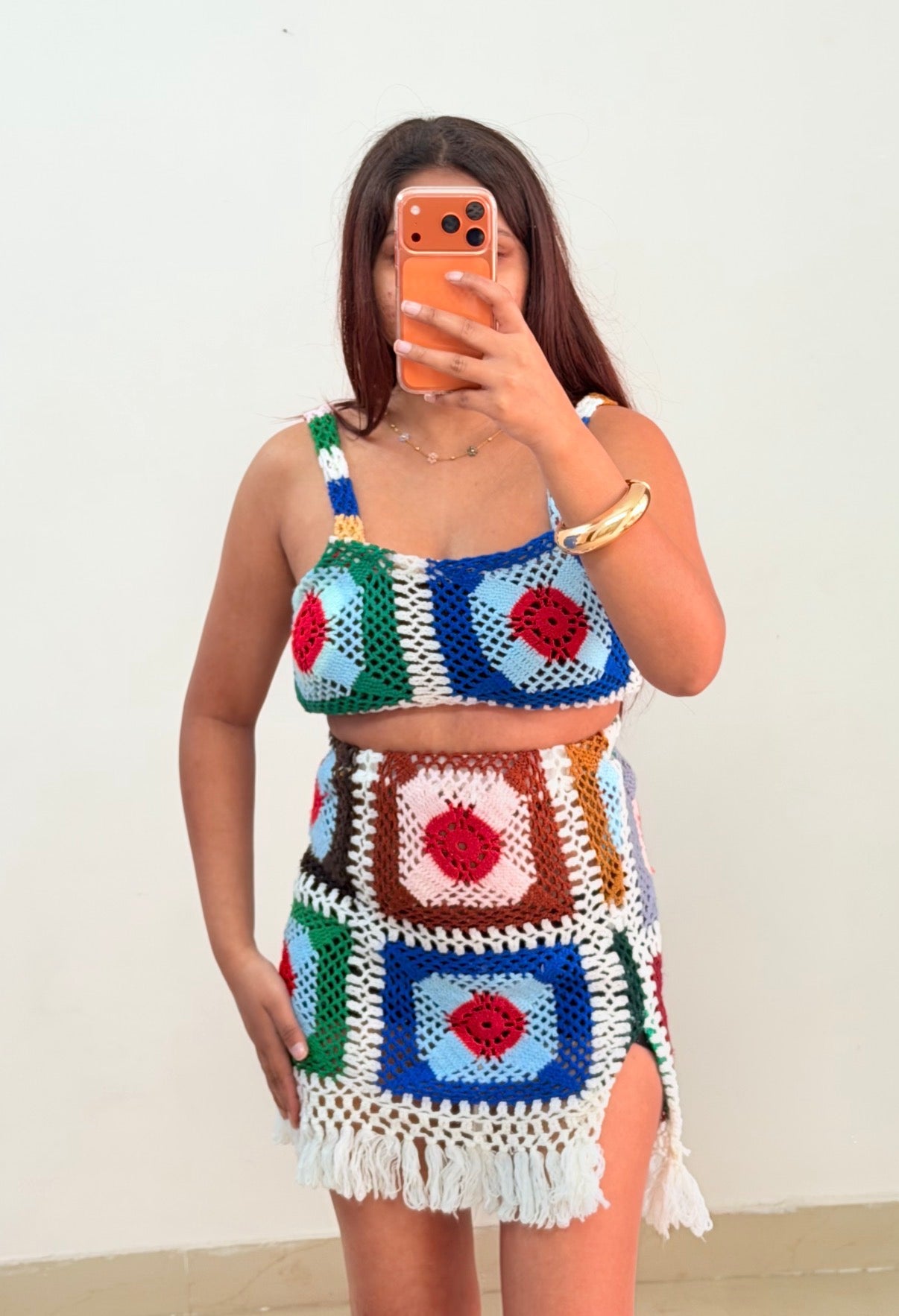Pretty crochet set