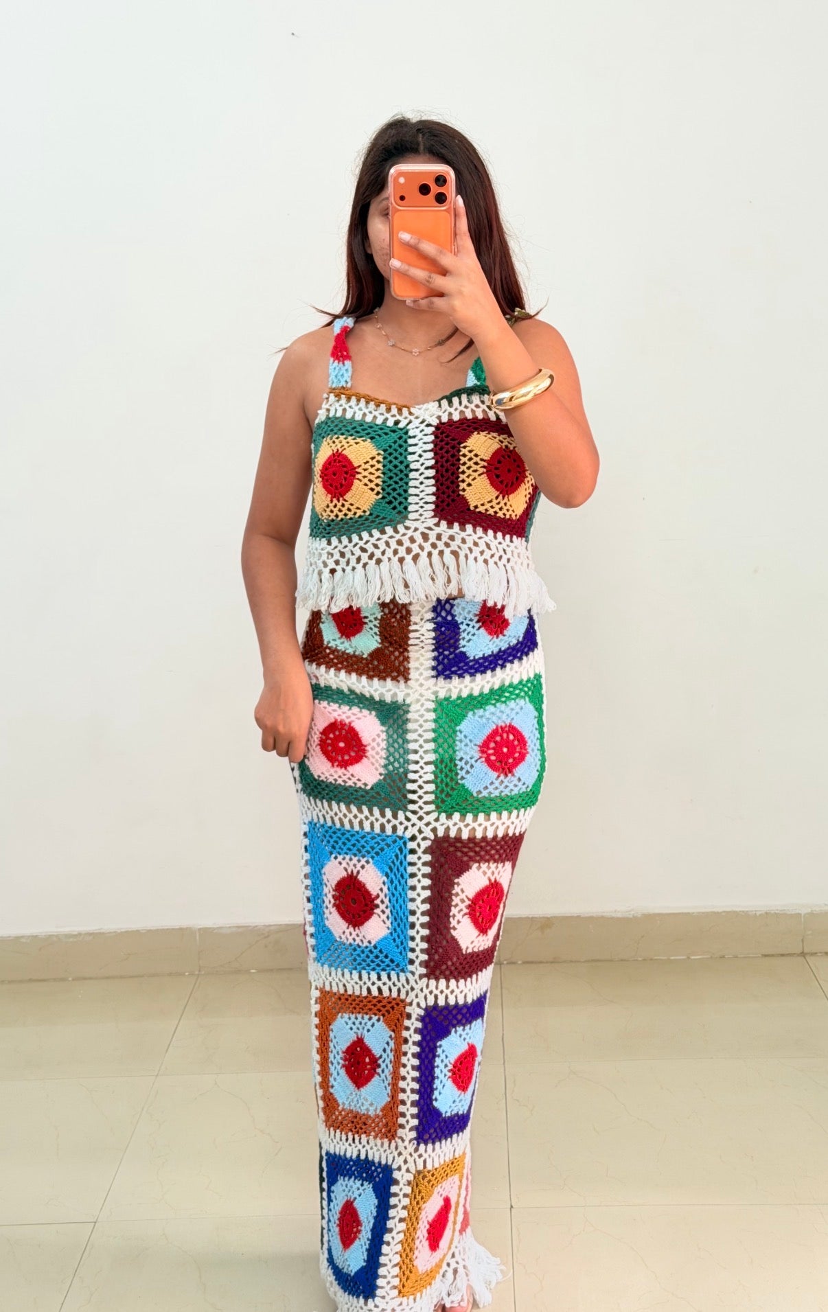 Pretty crochet set