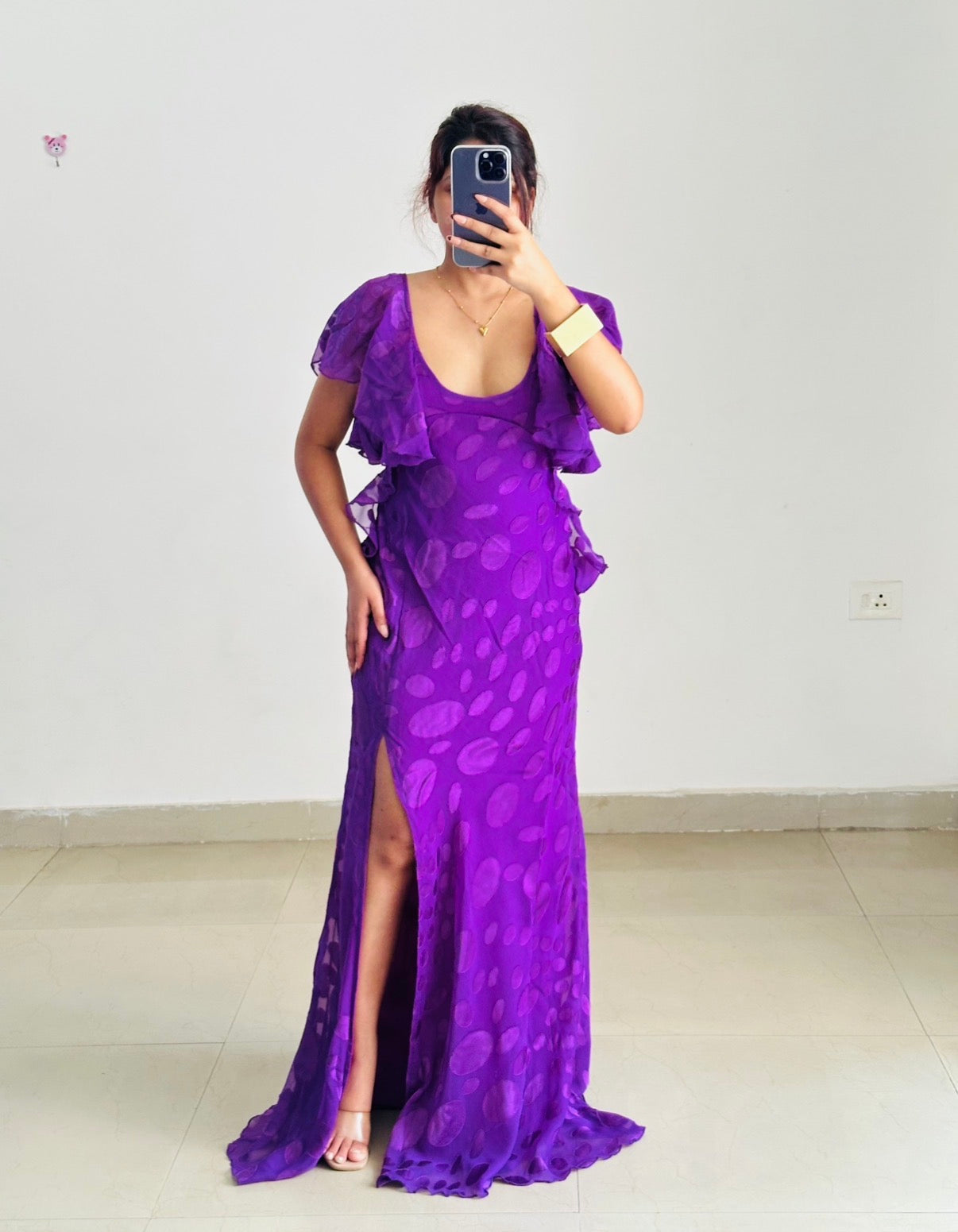 Purple dress