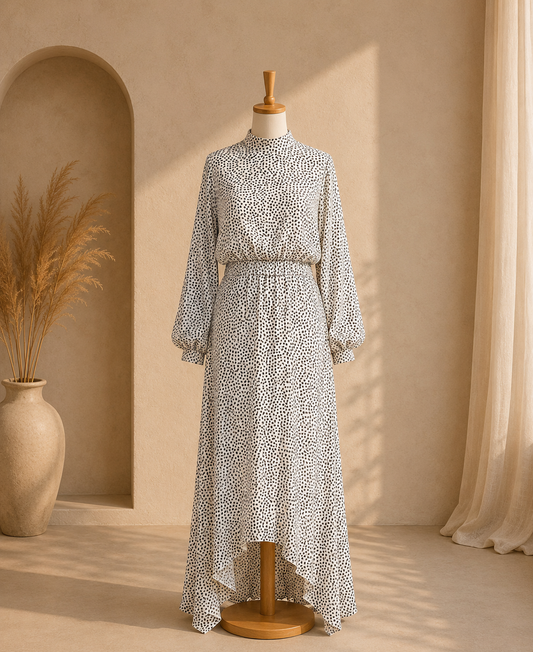 Pretty full sleeves dresses