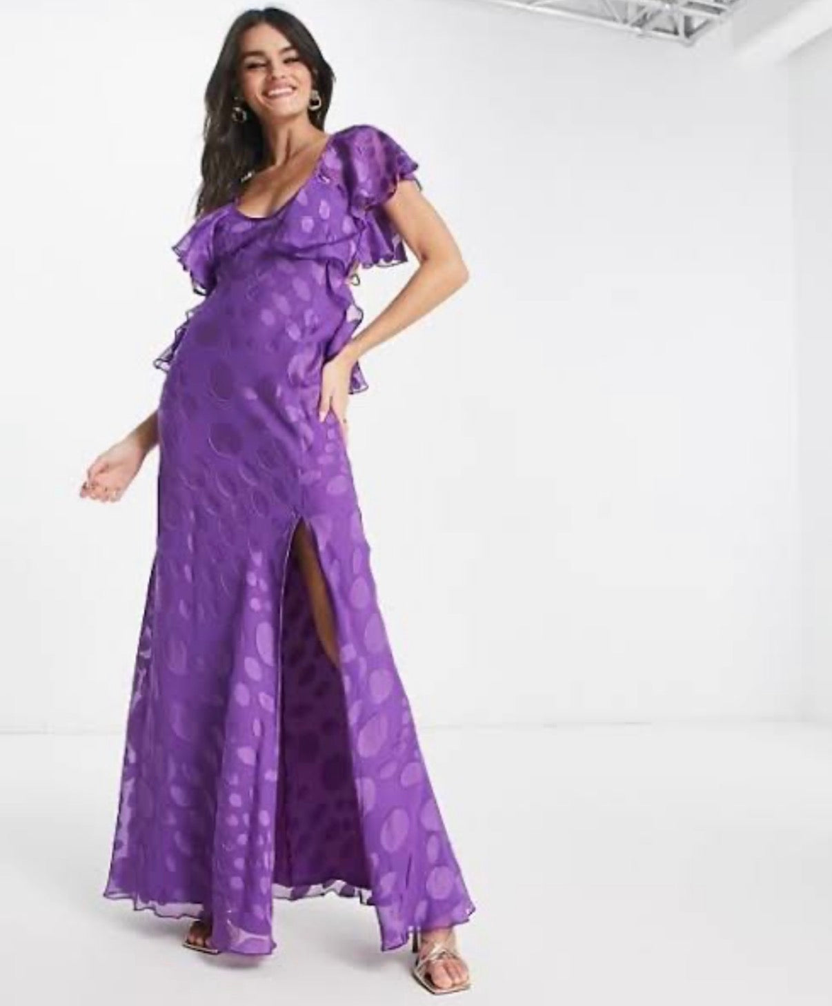 Purple dress
