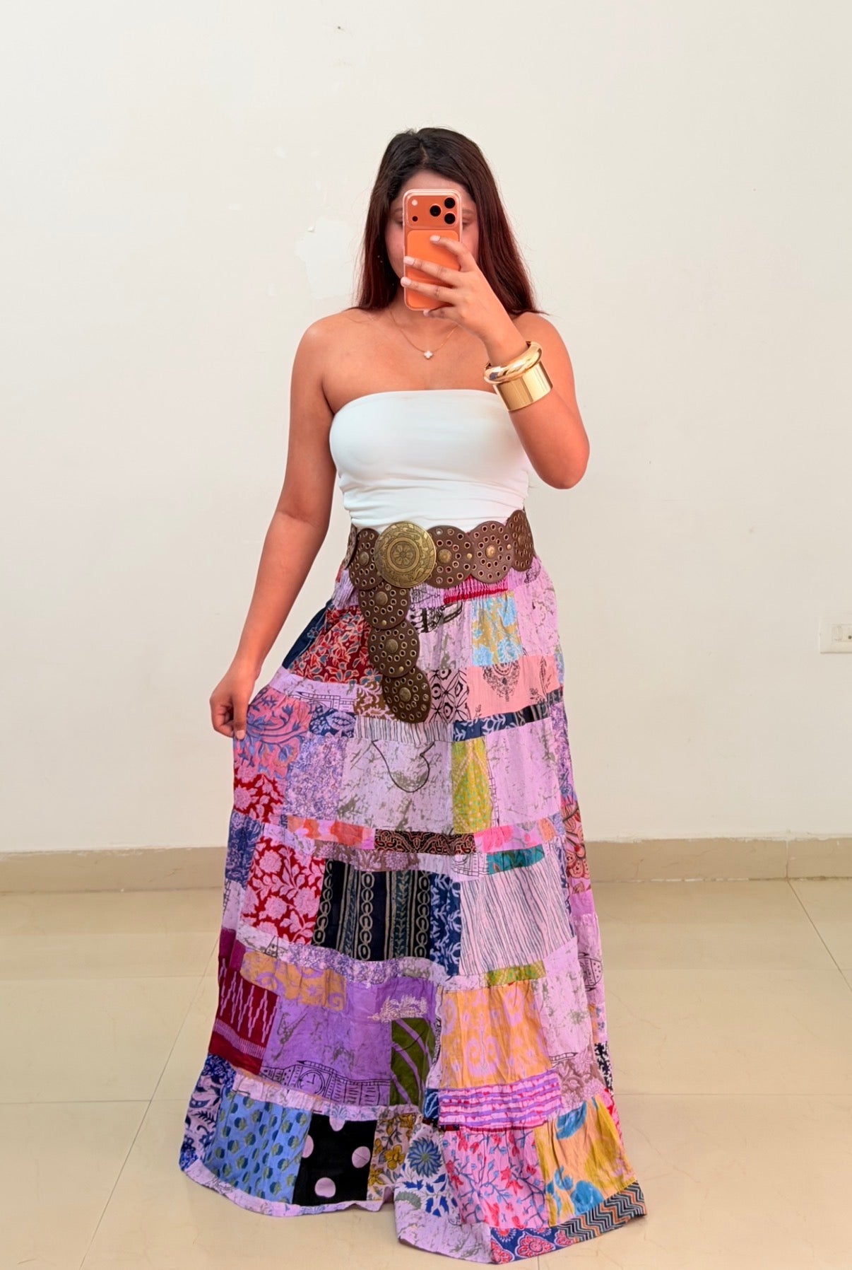 Patchwork skirt