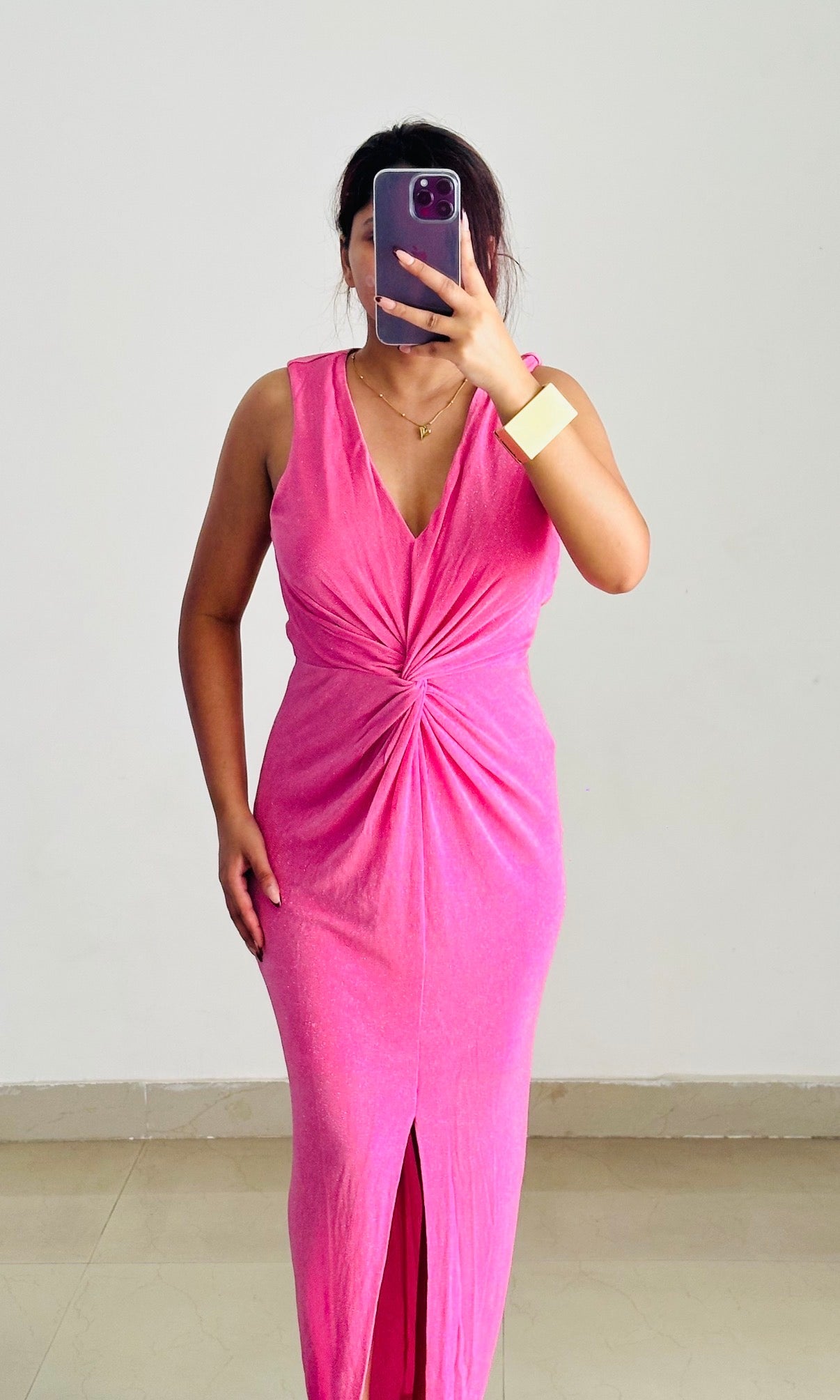 Pink dress