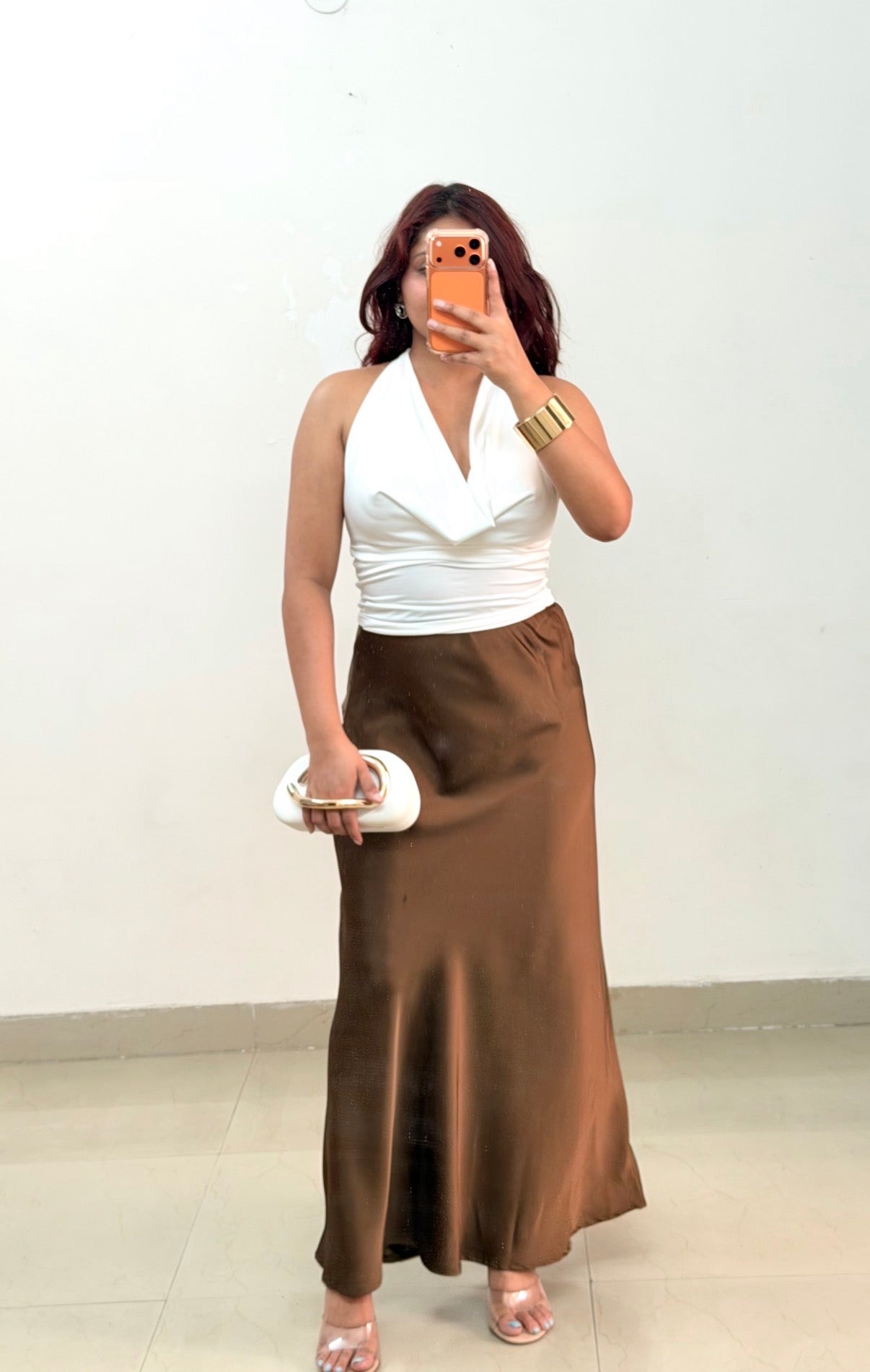 Satin skirts✨