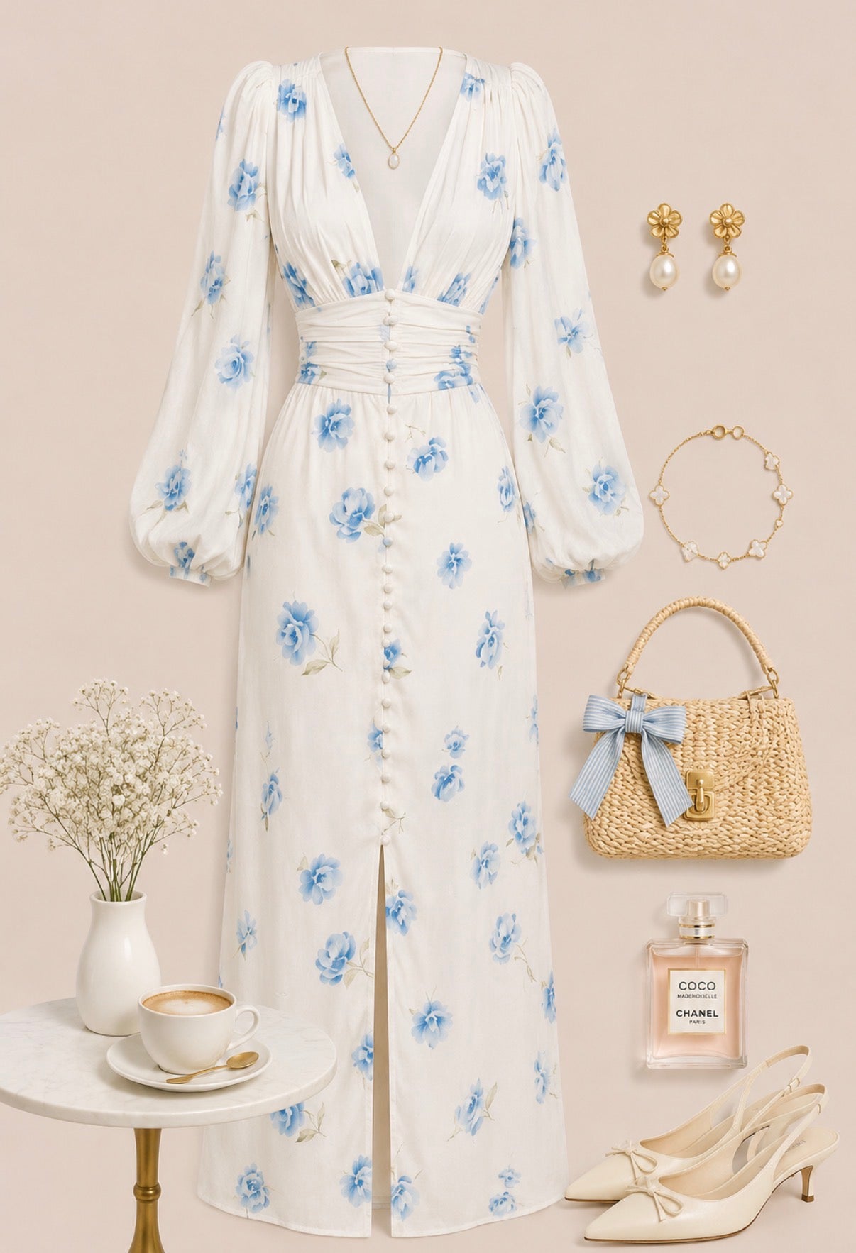 Floral dream🩵✨