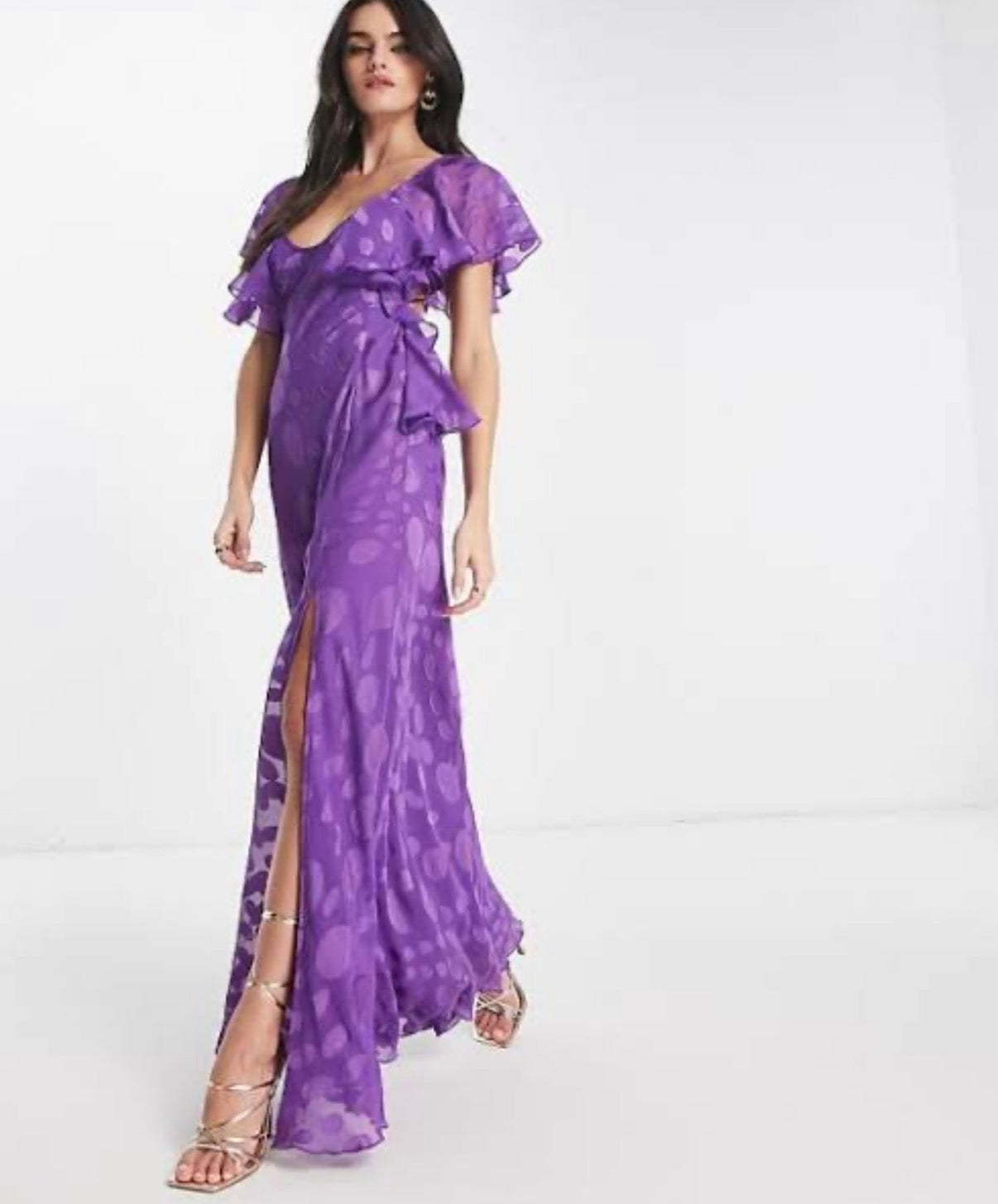 Purple dress