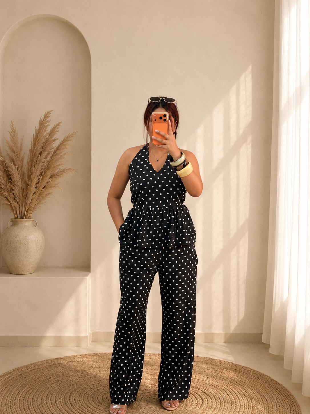 Polka dot co-ord set
