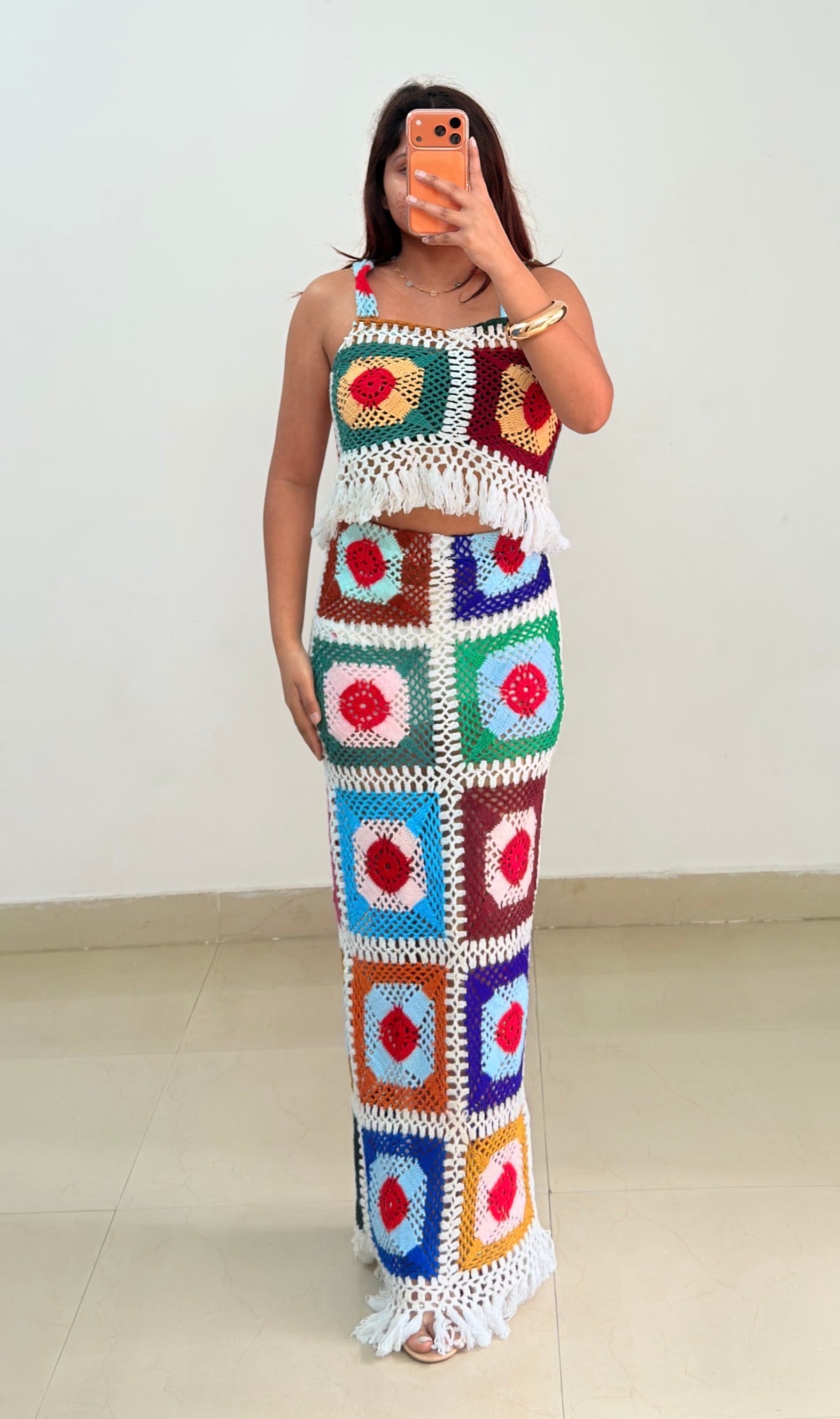 Pretty crochet set