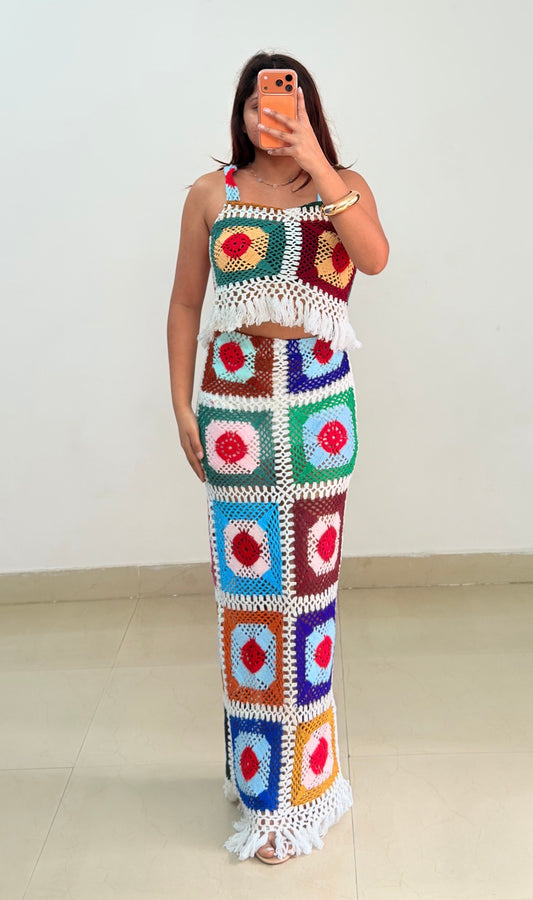 Pretty crochet set