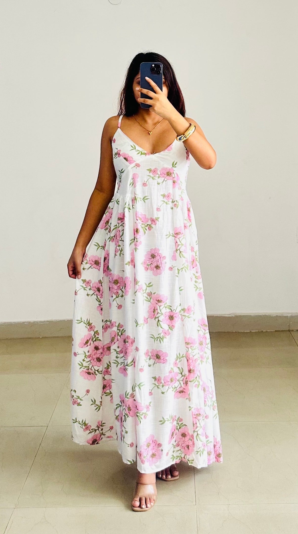 Floral summer dress
