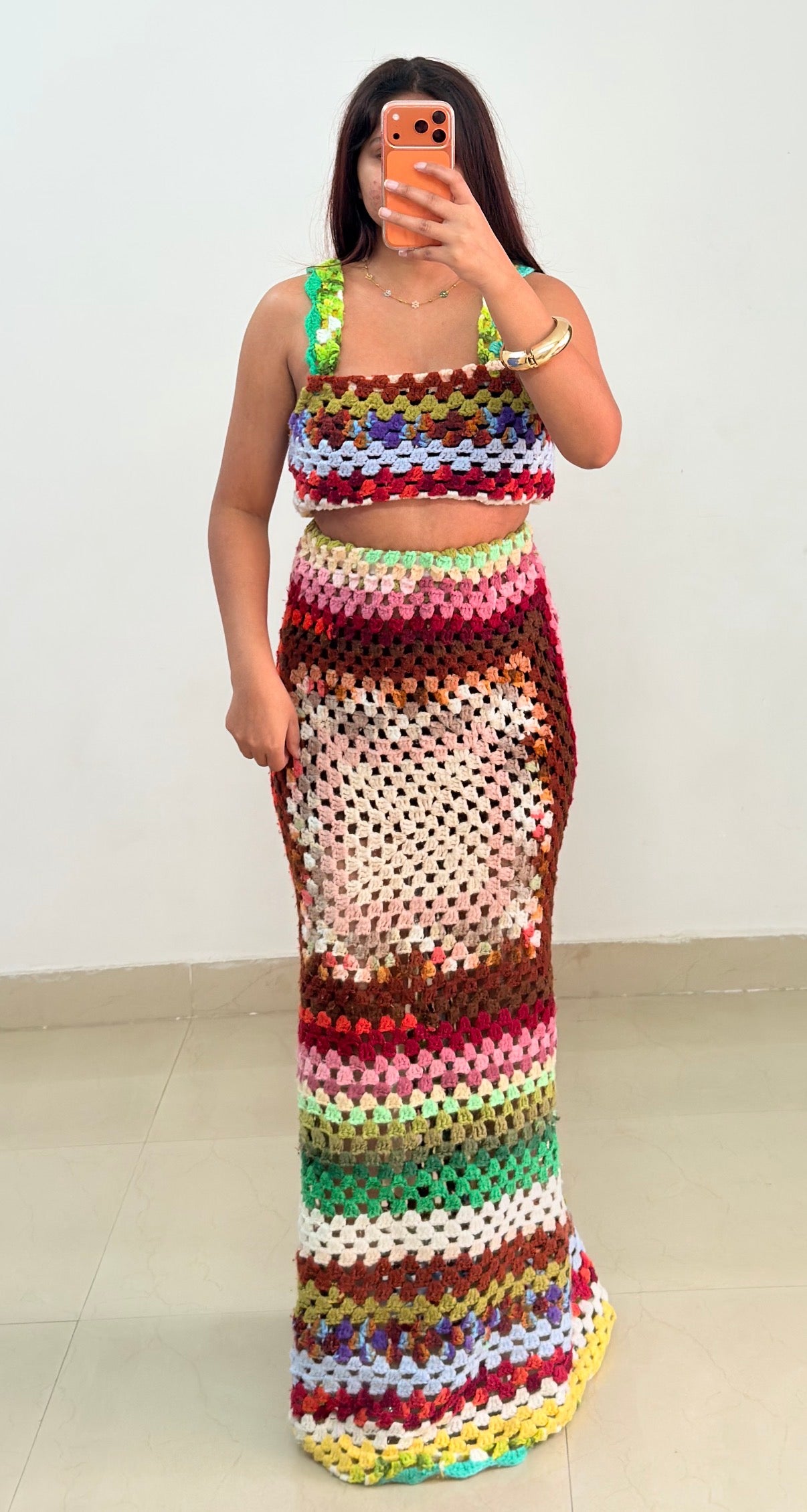 Pretty crochet set