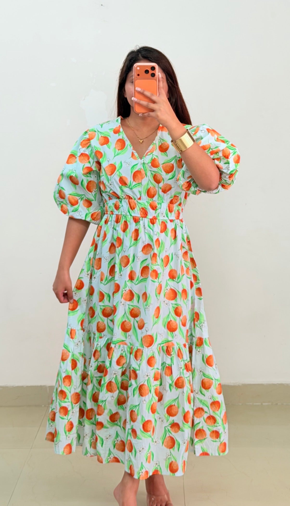 Prettiest orange dress