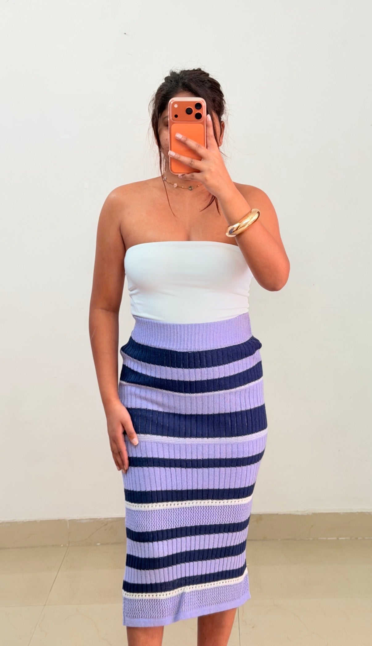 Crochet skirt