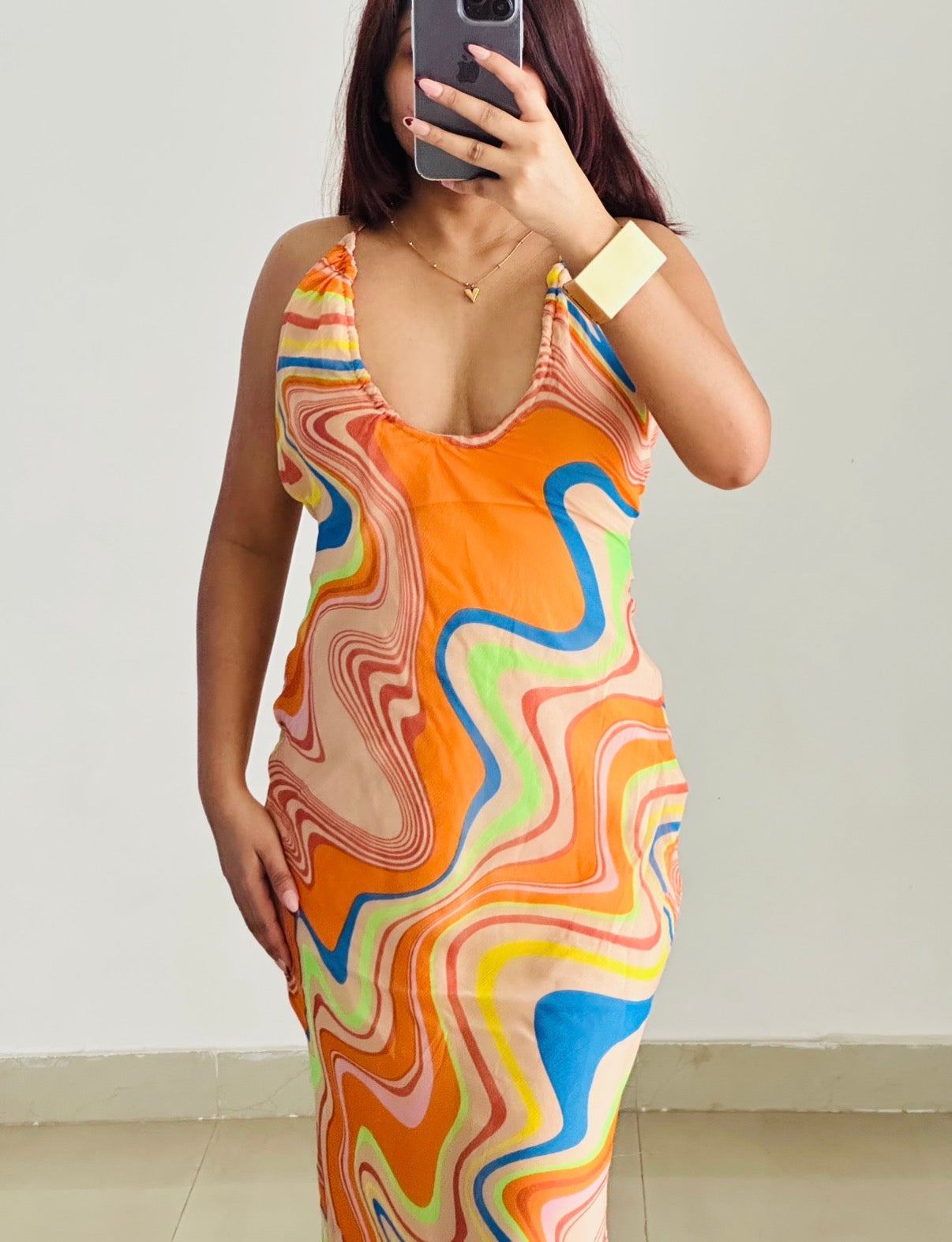 Colorful dress