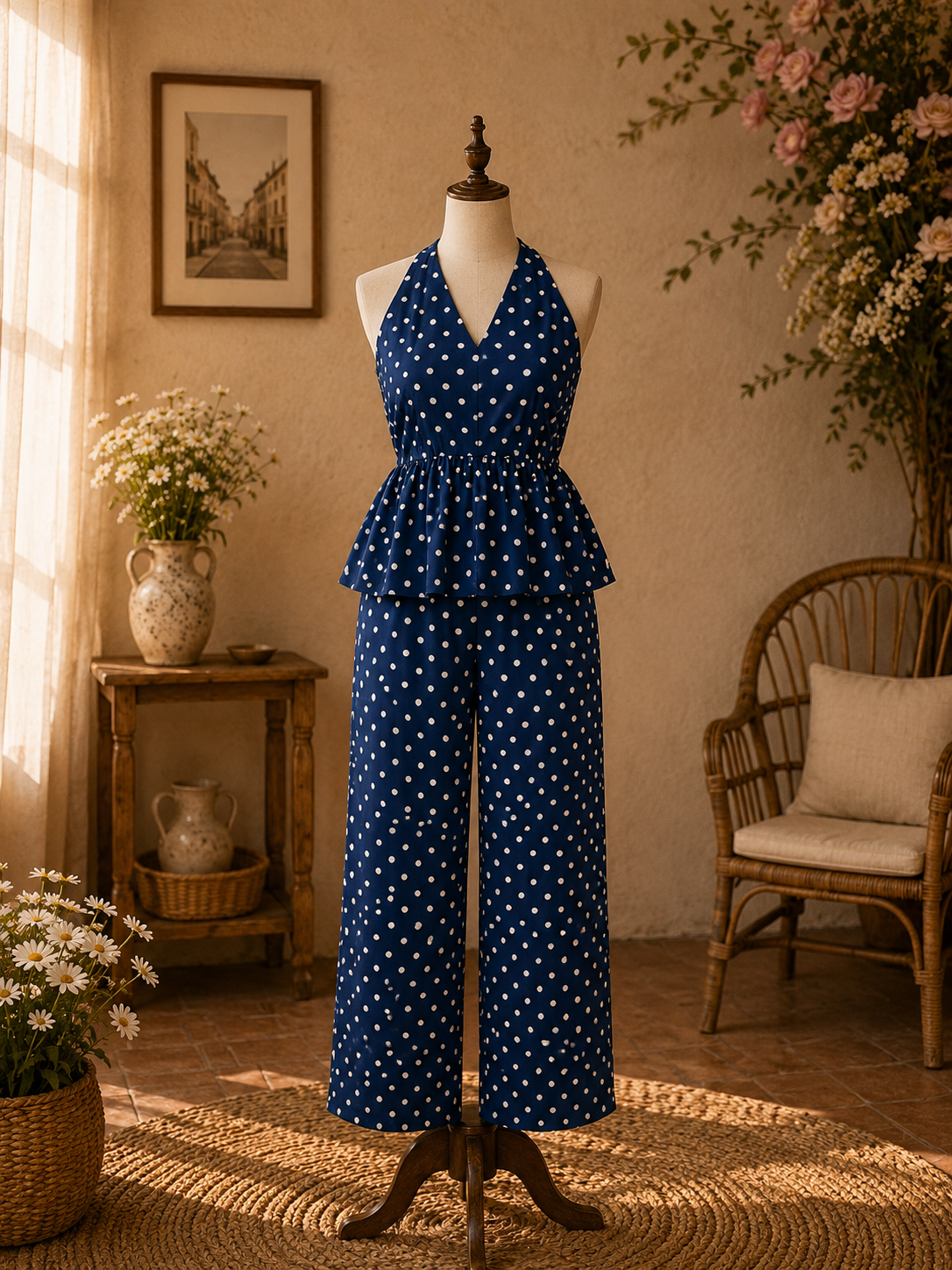 Polka dot co-ord set