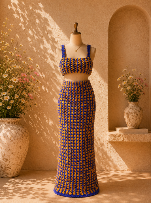 Pretty crochet set