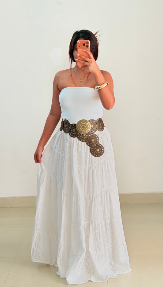 Off white skirt