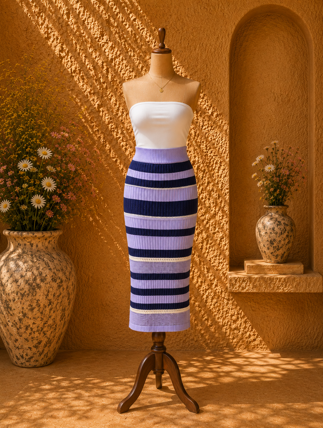 Crochet skirt