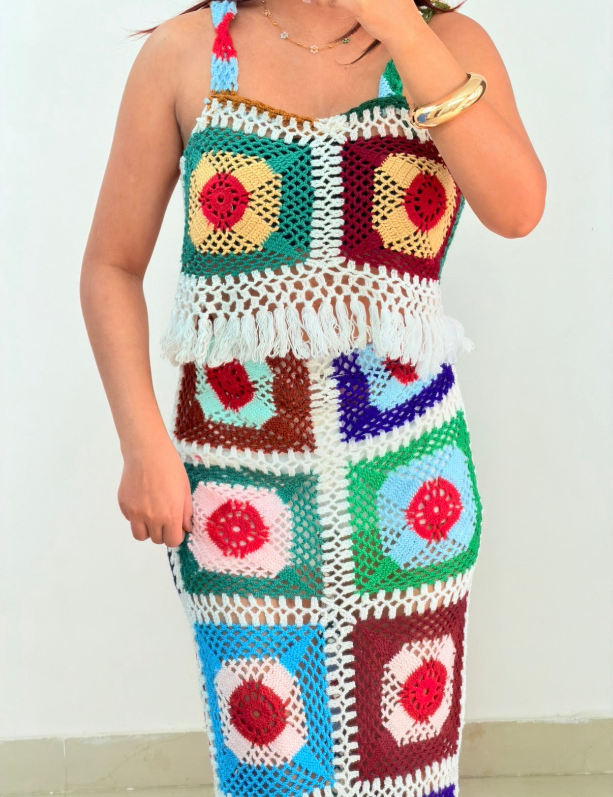 Pretty crochet set