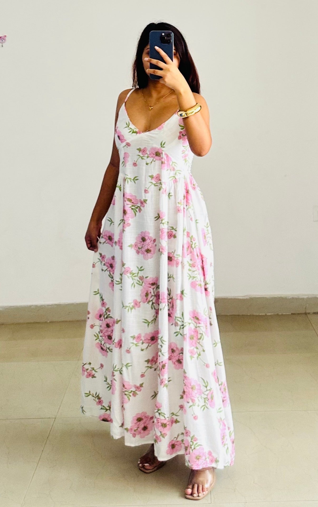 Floral summer dress