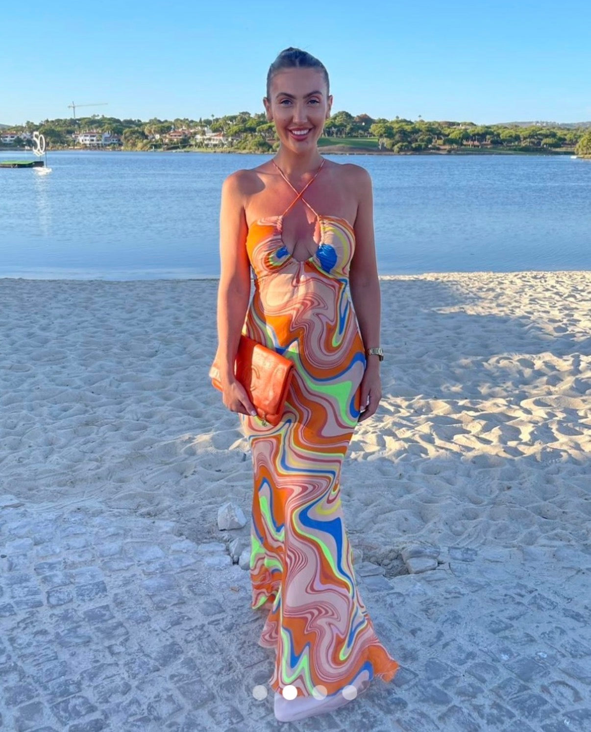 Colorful dress