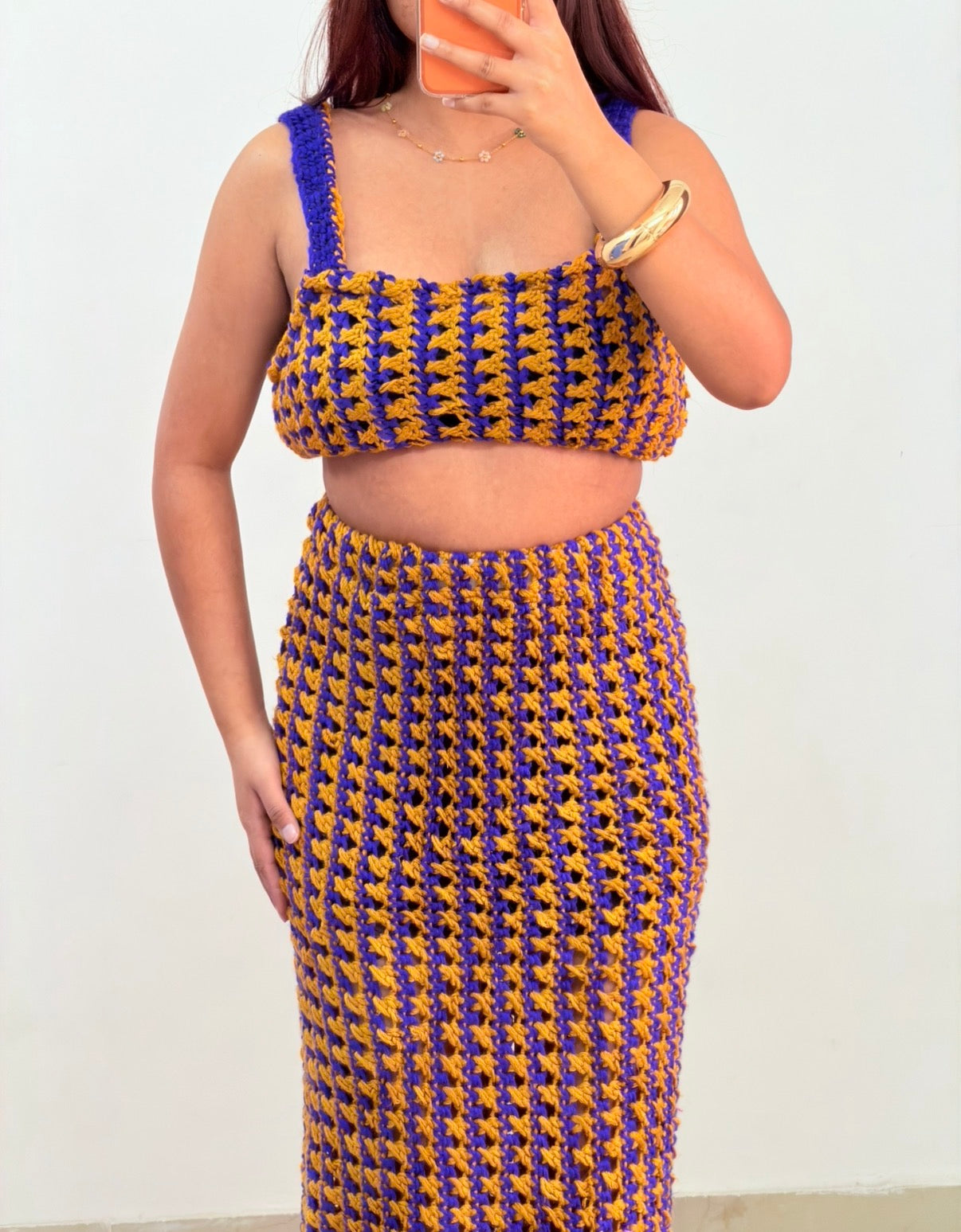 Pretty crochet set