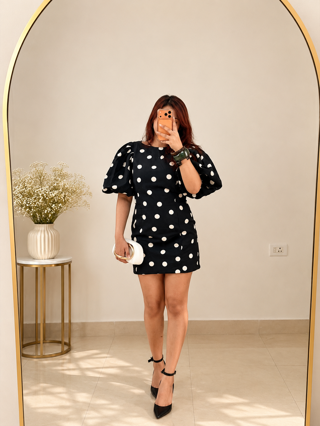 Monroe Polka Dress🖤