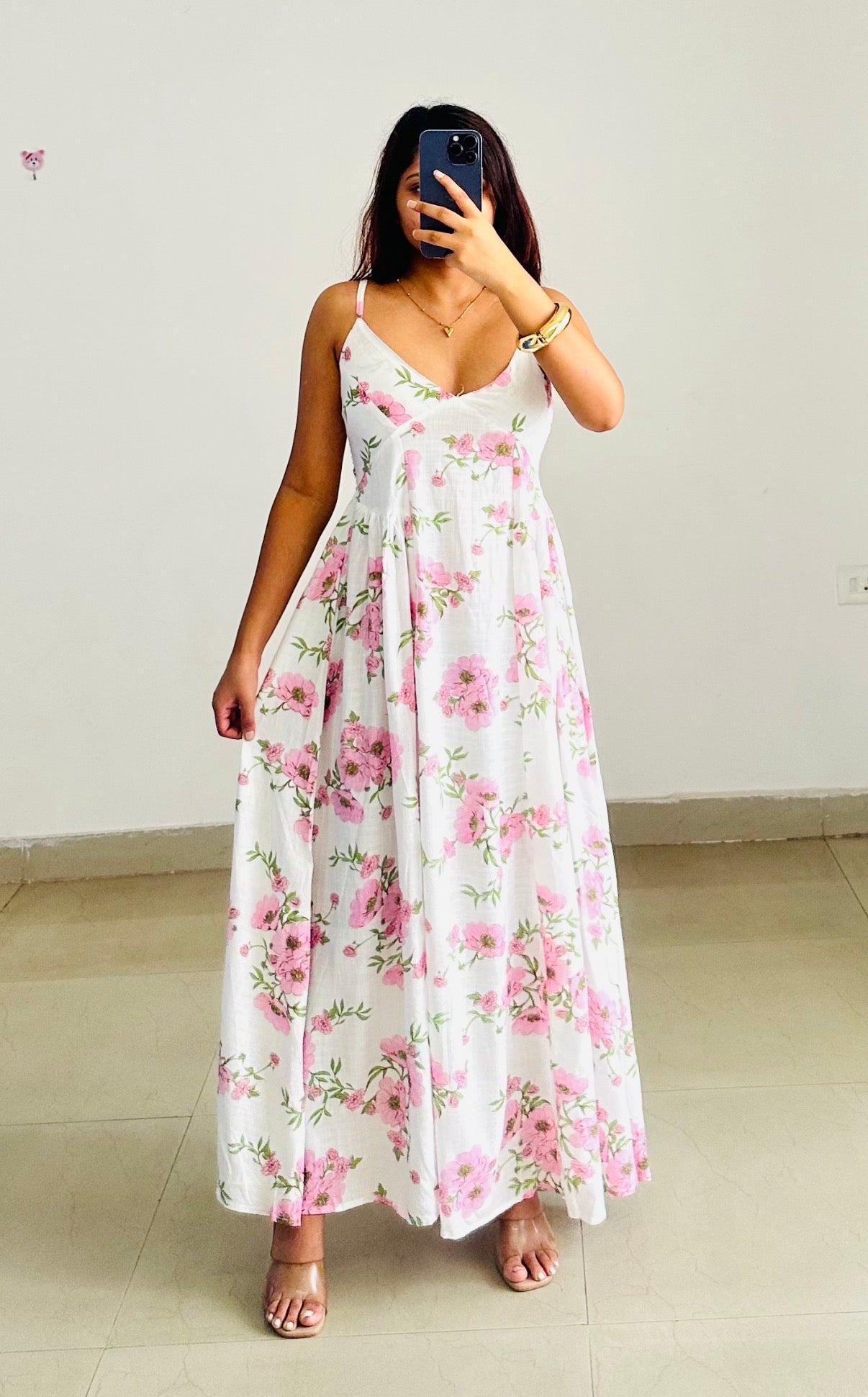 Floral summer dress