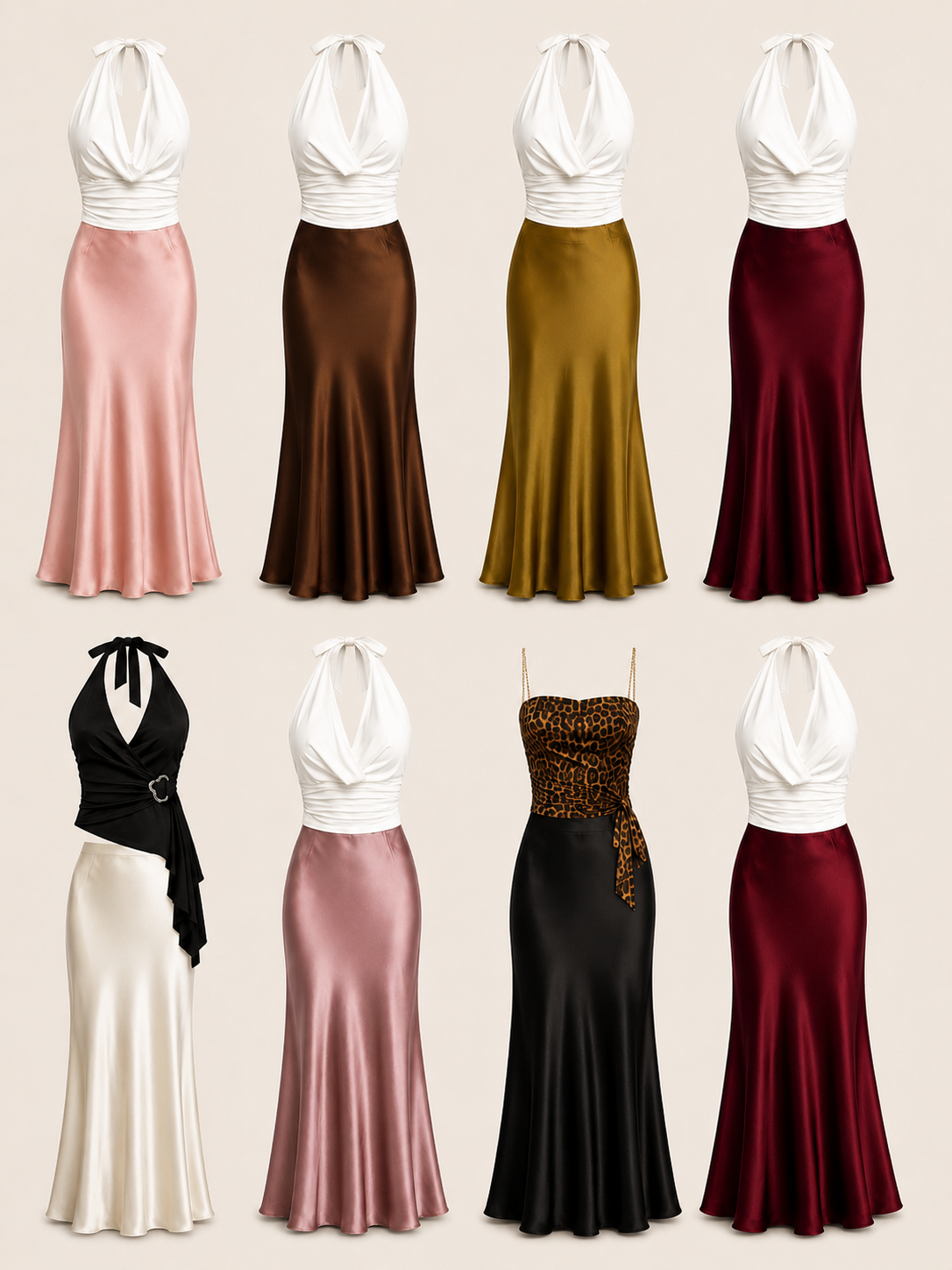 Satin skirts✨