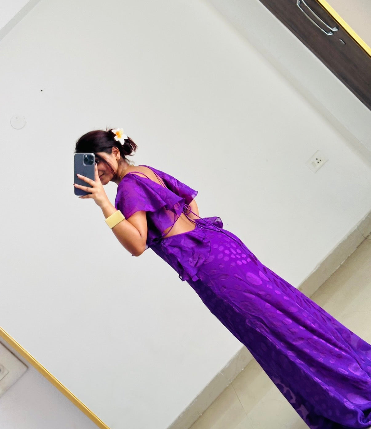Purple dress