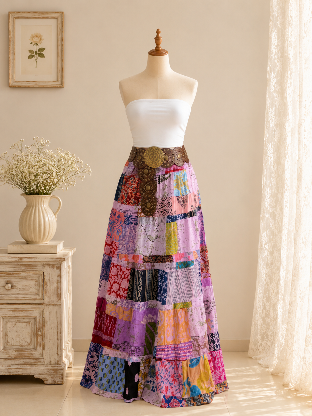 Patchwork skirt