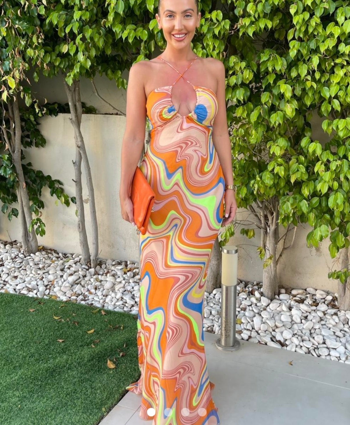 Colorful dress