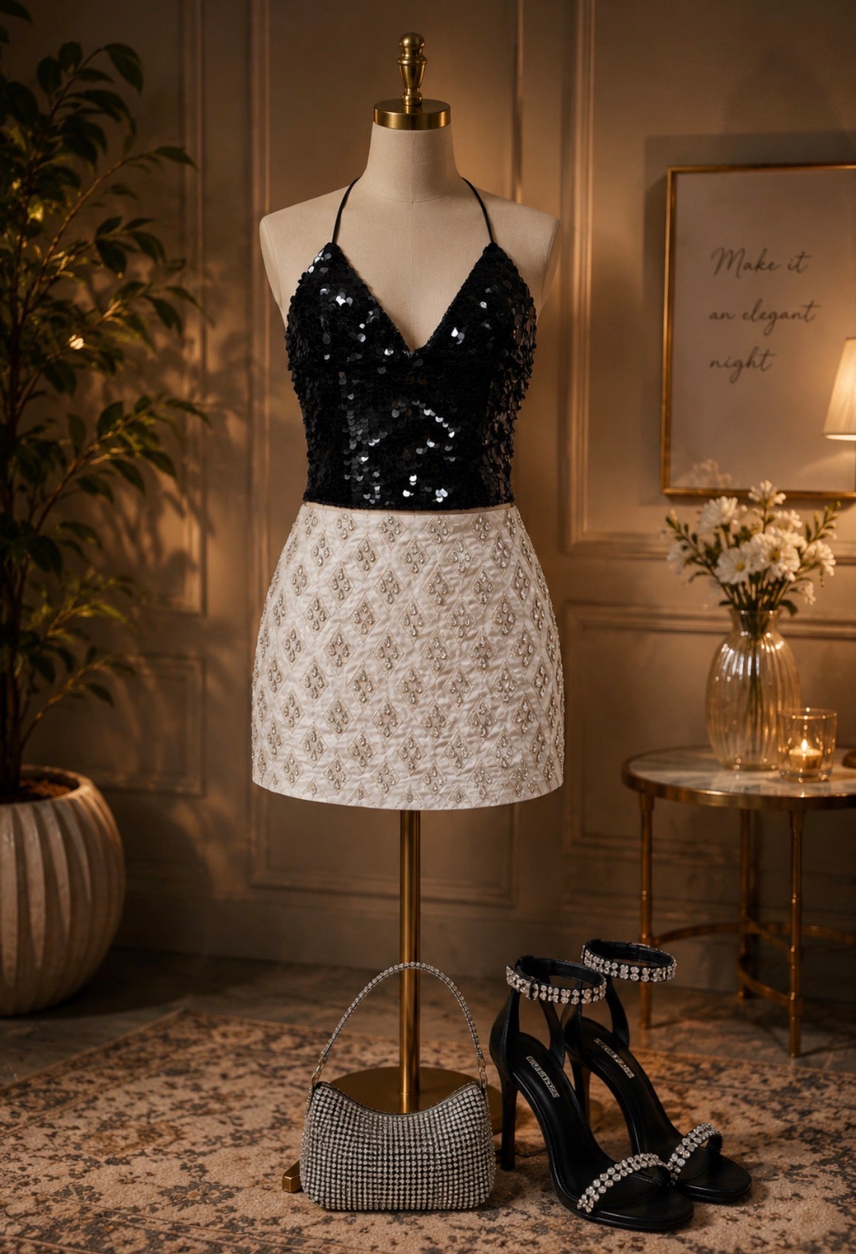 Champagne Dreams Skirt✨