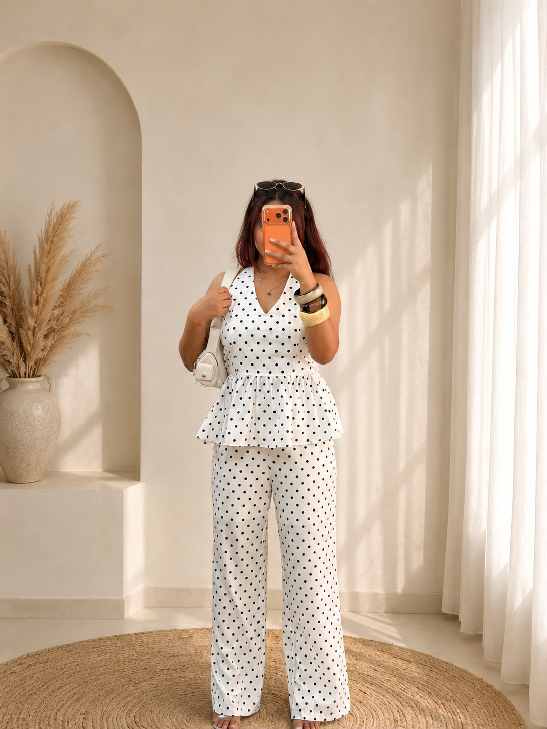 Polka dot co-ord set