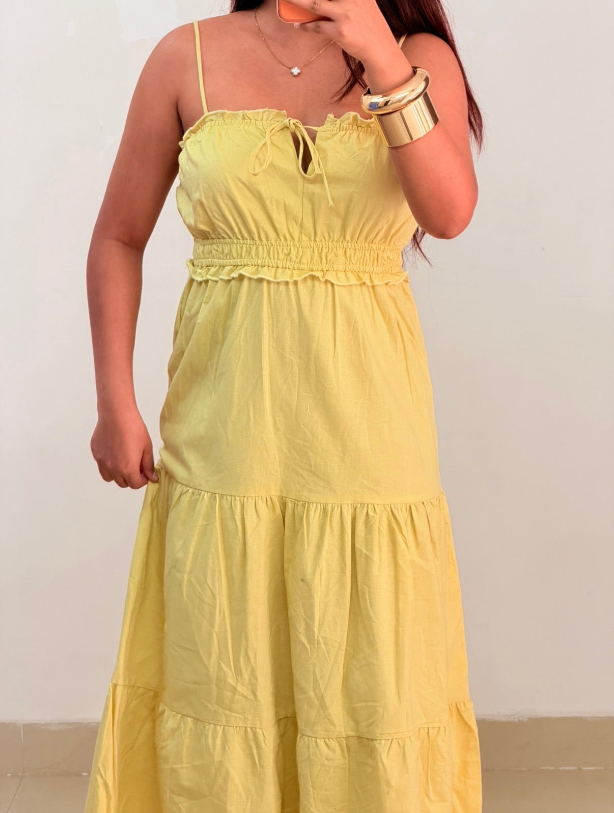 Butter yellow dress💛