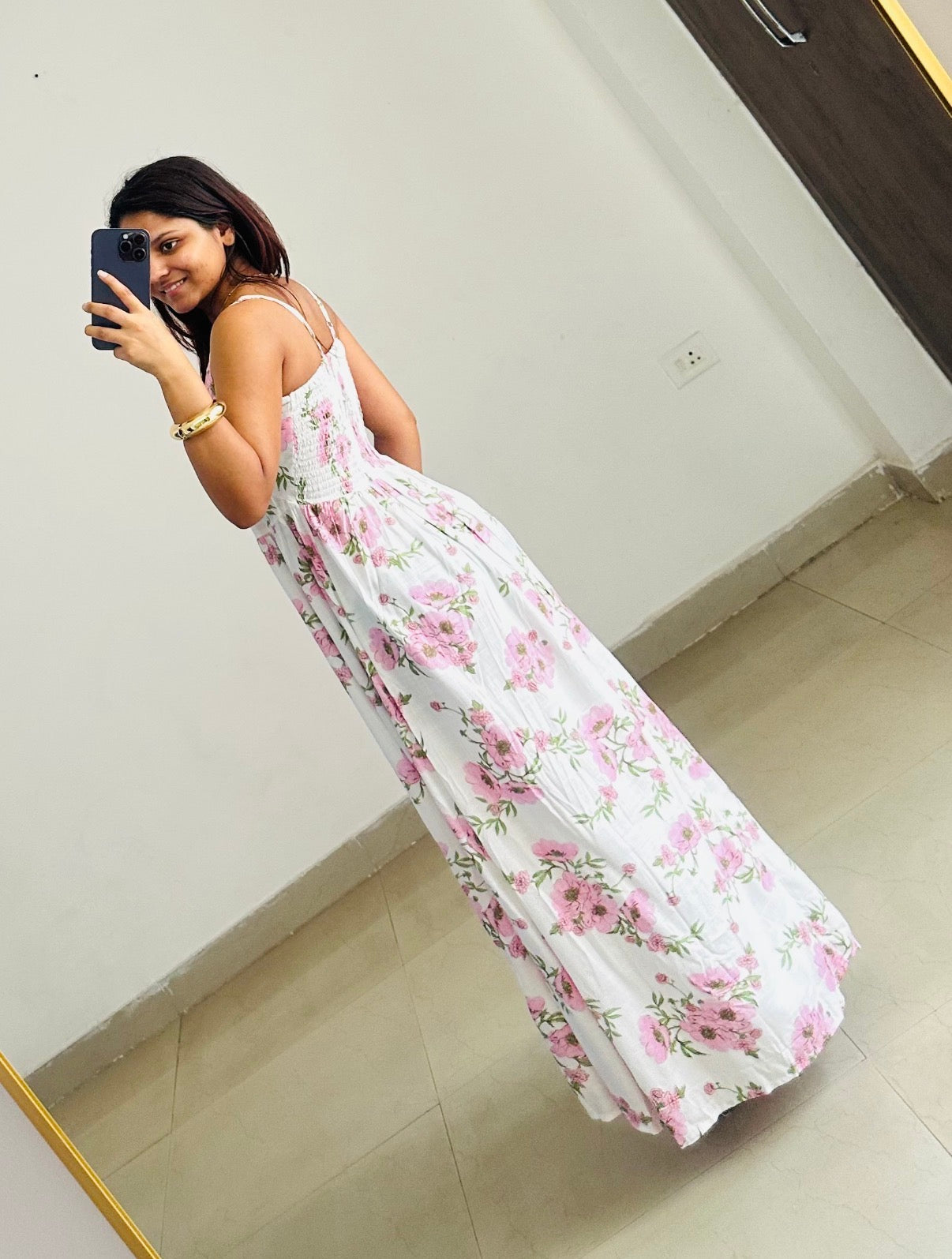 Floral summer dress