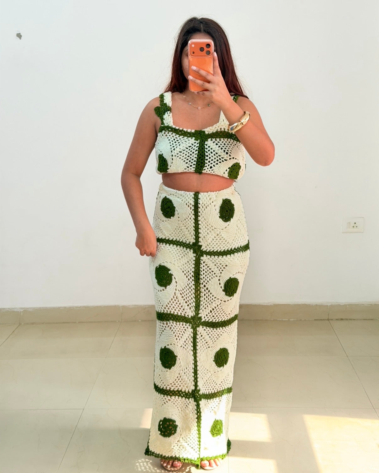 White green set